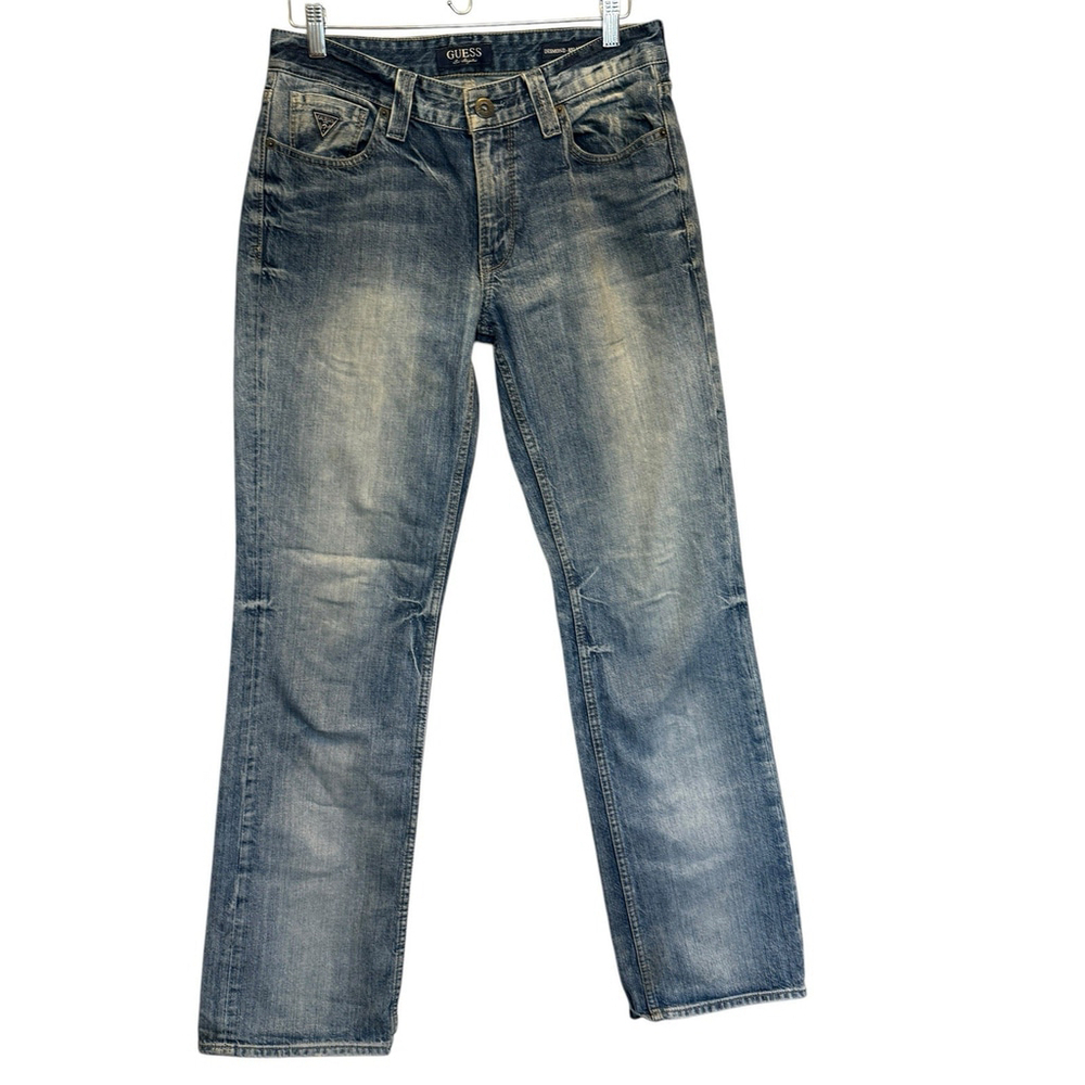 Guess Desmond Relaxed Fit Jeans Men’s Size 31 X 35 Blue Medium Wash
